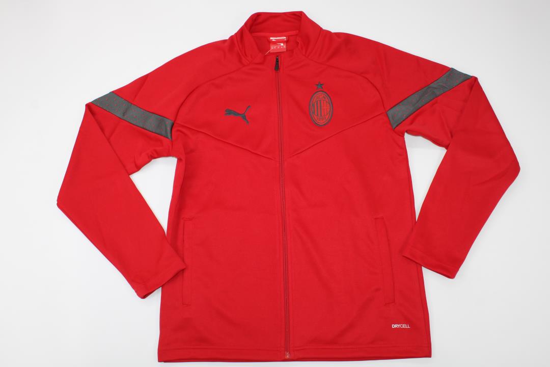 AAA Quality AC Milan 22/23 Jacket - Red/Grey